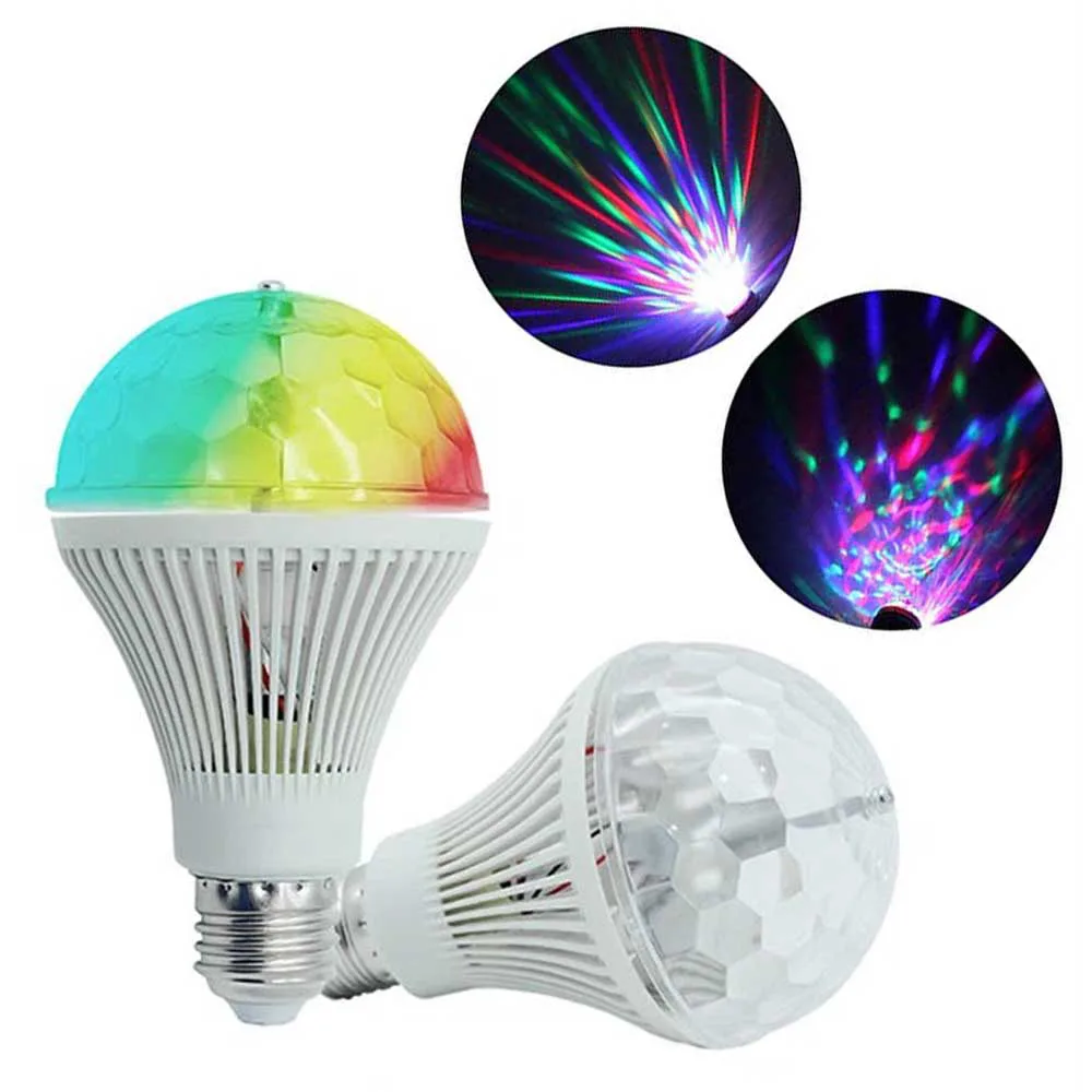 خرید و قیمت لامپ رقص نور دیسکویی مدل RGB